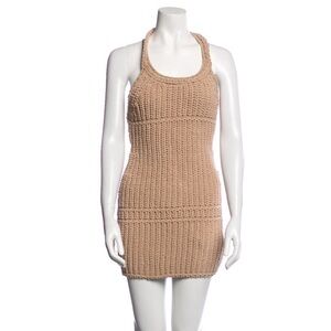 Jacquemus Scoop Neck Mini Dress NEW